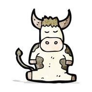 Cartoon Cow N34