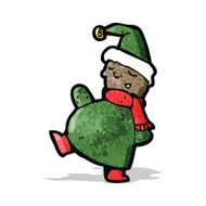 Cartoon Christmas Elf N41