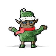 Cartoon Christmas Elf N44