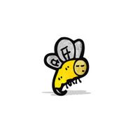 Cartoon Bee N89