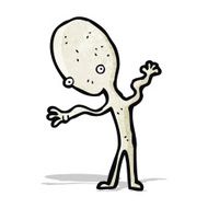 Cartoon Alien N45