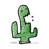 Cartoon Cactus N21