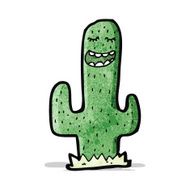 Cartoon Cactus N22