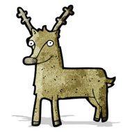 Cartoon Reindeer N14