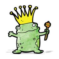 Cartoon Frog Prince N10