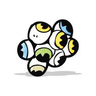 cartoon eyeballs
