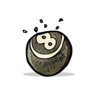 eight ball cartoon