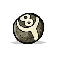 eight ball cartoon N2