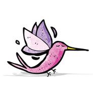 Cartoon Hummingbird N9