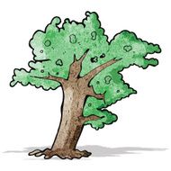 Cartoon Tree N98