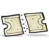 cartoon movie ticket N2