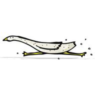 Cartoon Goose N10