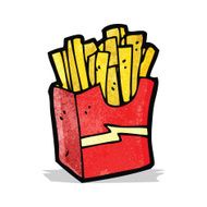 cartoon fast food