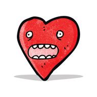 funny cartoon heart N2