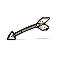 Cartoon Arrow N27
