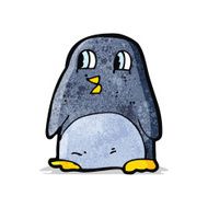 funny cartoon penguin N5
