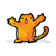 cartoon cat doodle