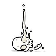 cartoon smoking skull N2