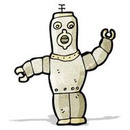 Cartoon Robot N56