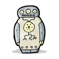 Cartoon Robot N57