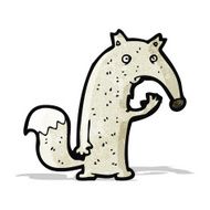 funny cartoon wolf
