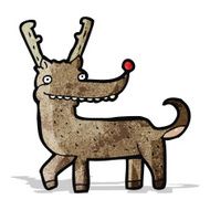 Cartoon Reindeer N18