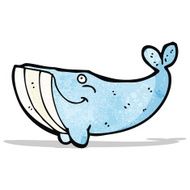 happy whale cartoon