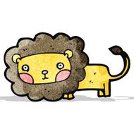 Cartoon Lion N55