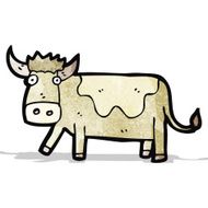 Cartoon Cow N36