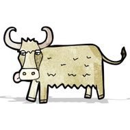 Cartoon Cow N37