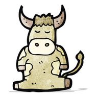 Cartoon Cow N38