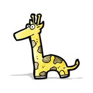Funny Cartoon Giraffe N8