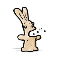 burping rabbit cartoon