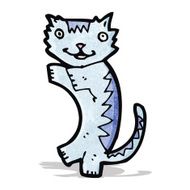Cartoon Cat N102