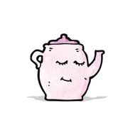 tea pot cartoon