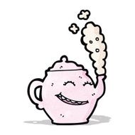 tea pot cartoon N2