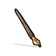 Cartoon Ink Pen N3