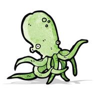 Cartoon Octopus N31