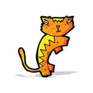 Cartoon Ginger Cat N13
