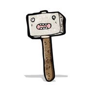 Cartoon Hammer N21