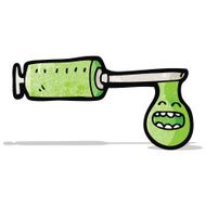 cartoon medical needle N4