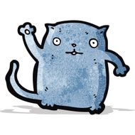 Cartoon Cat N105