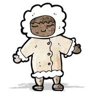 Cartoon Eskimo N4