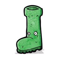 cartoon wellington boot N6