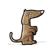 cartoon little dog N23