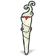 Cartoon Marijuana Joint N2