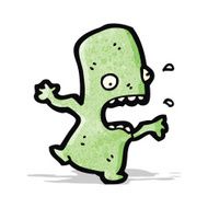 cartoon little alien N4