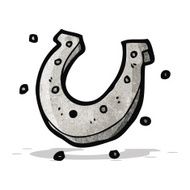 cartoon lucky horseshoe N2
