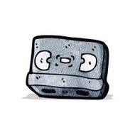 old video cassette cartoon N2