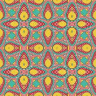 Abstract seamless hand-drawn pattern N36